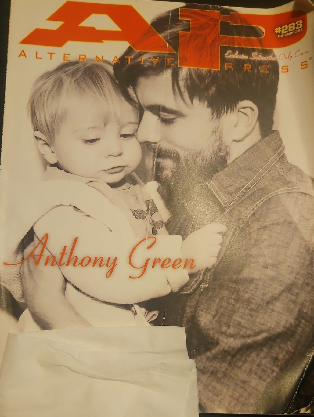 Anthony Green AP Magazine Large Gerard Way and Blink 182 Posters #283 Feb 2012